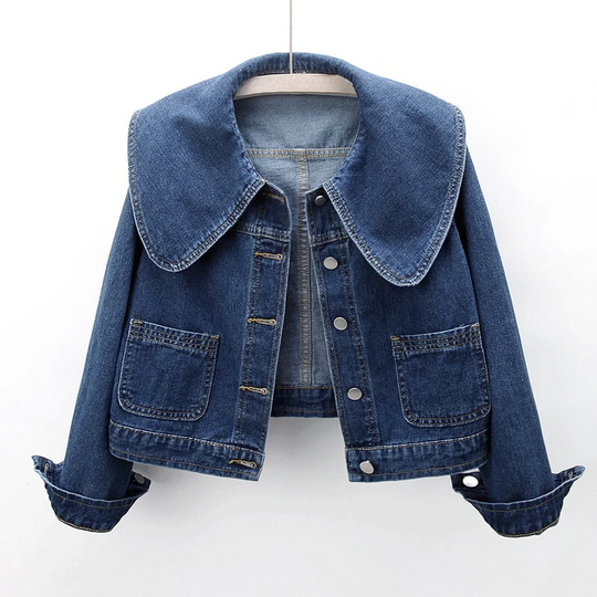 Schmeichelhafte klassische Denim-Jacke