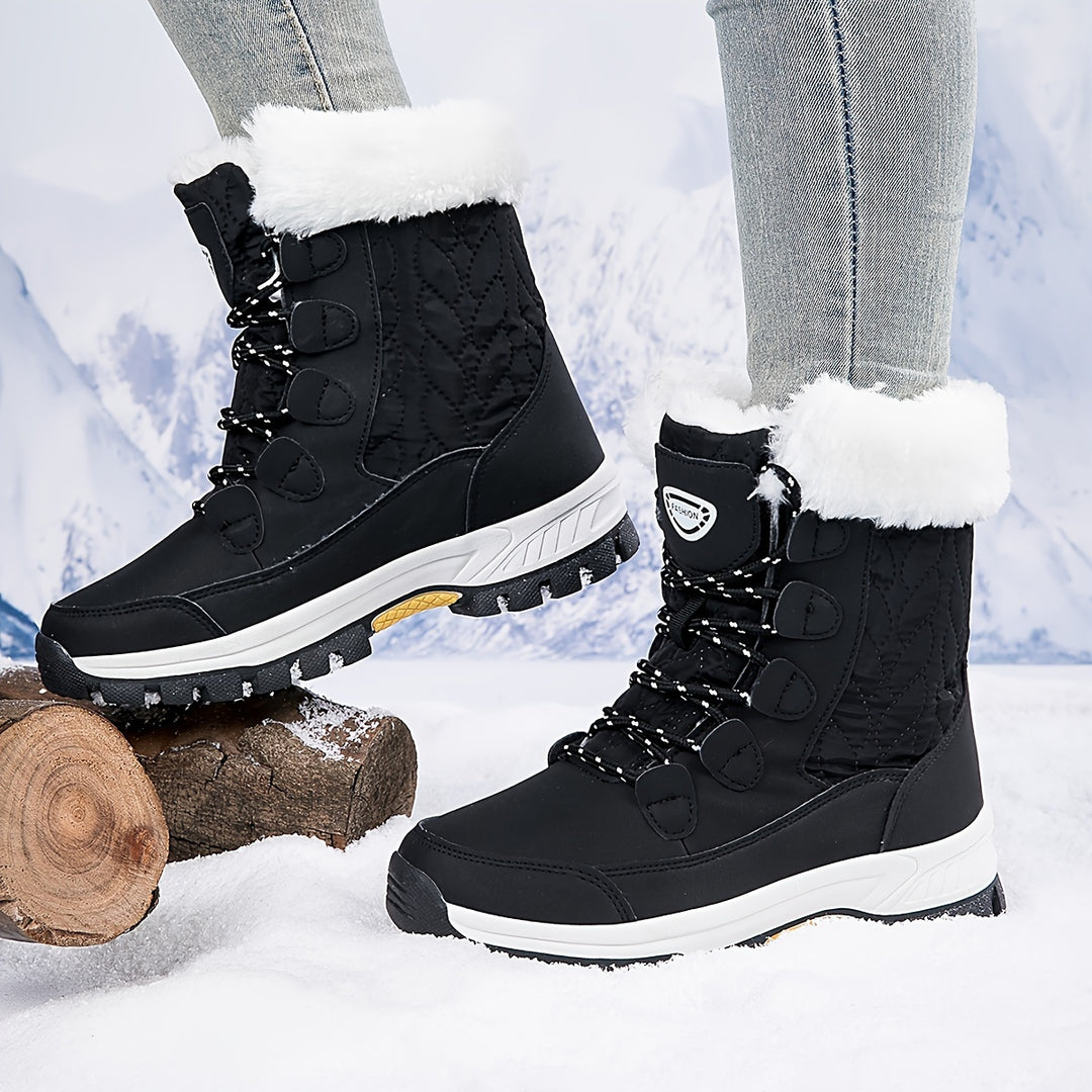 Soft women's snow boots