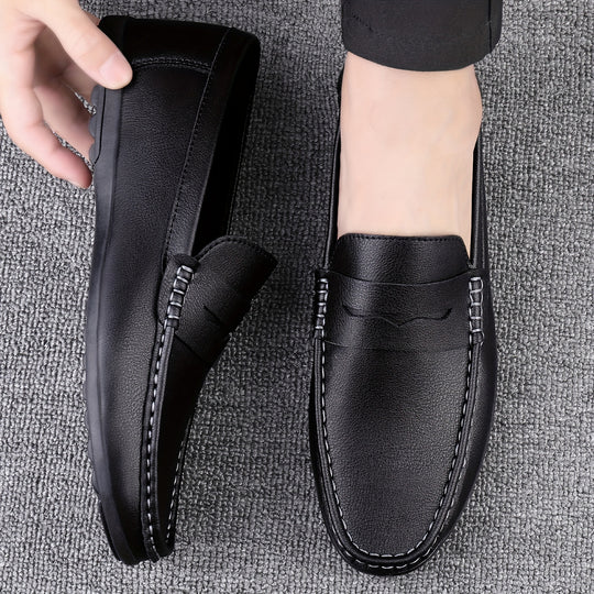 Vintage Penny Loafers für Männer