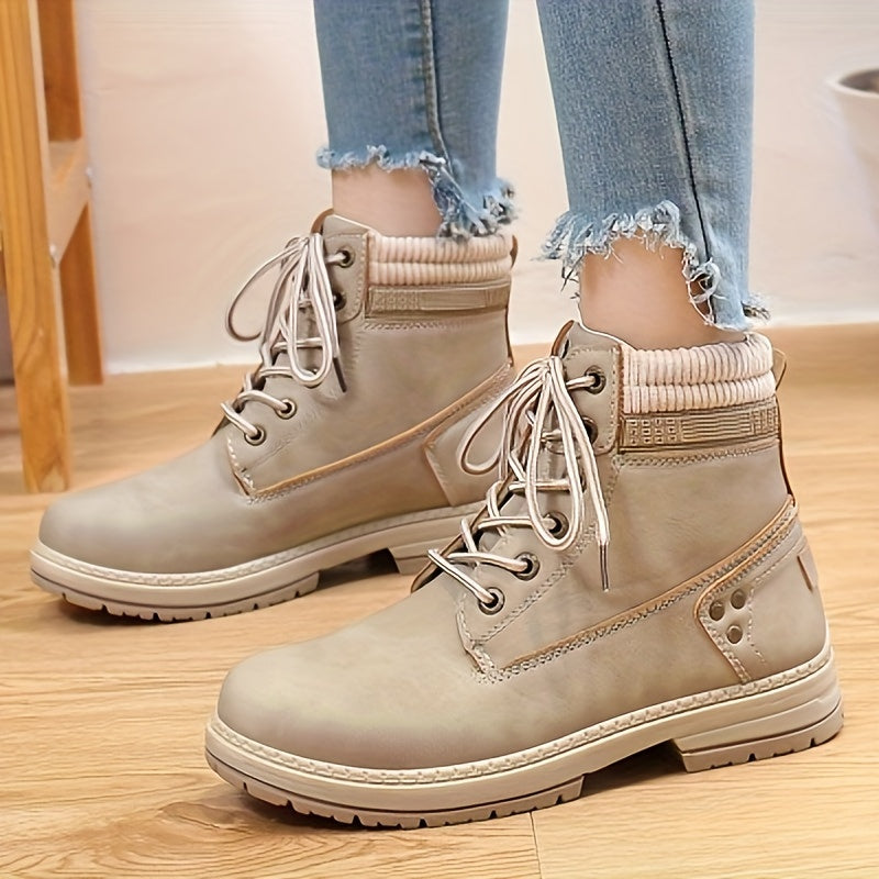 Women's Casual Combat Boots