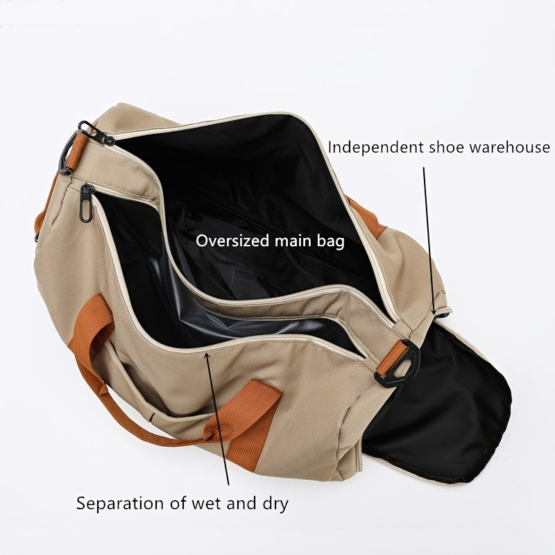 Minimalistische Voyager Duffel-Tasche