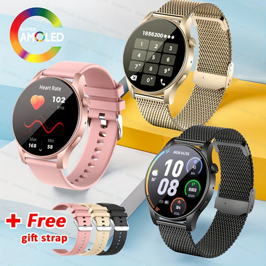 Round Smartwatch with HD Screen