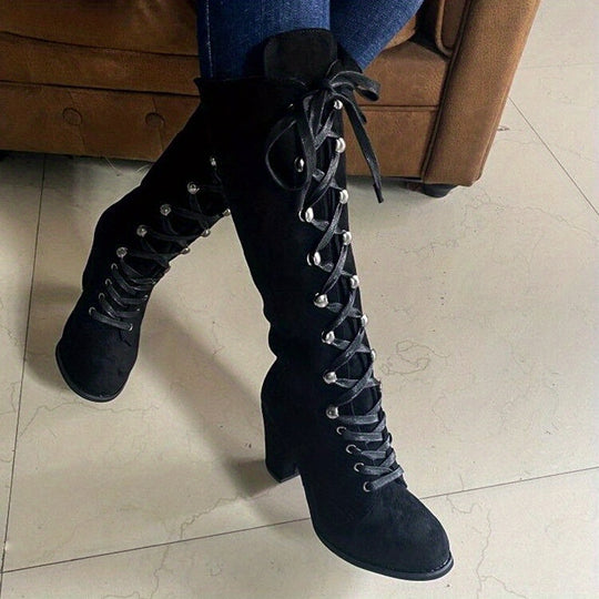 Comfortable long women's boots