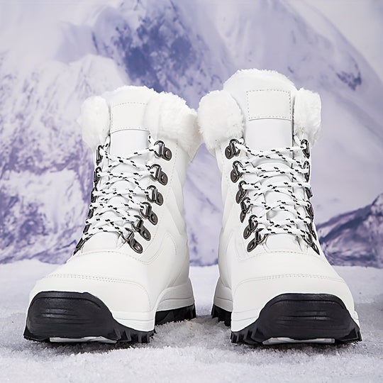 High Top Thermal Hiking Boots for Women