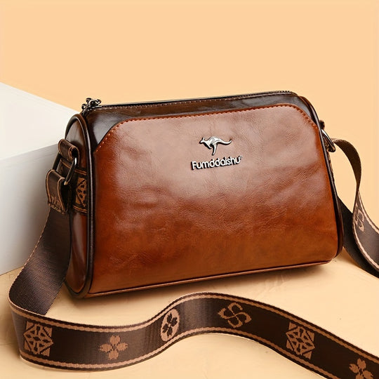 Leder Crossbody Tasche für Frauen