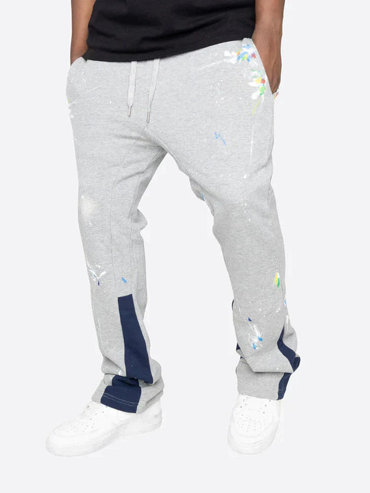 Splash Flare Sweatpants for Men