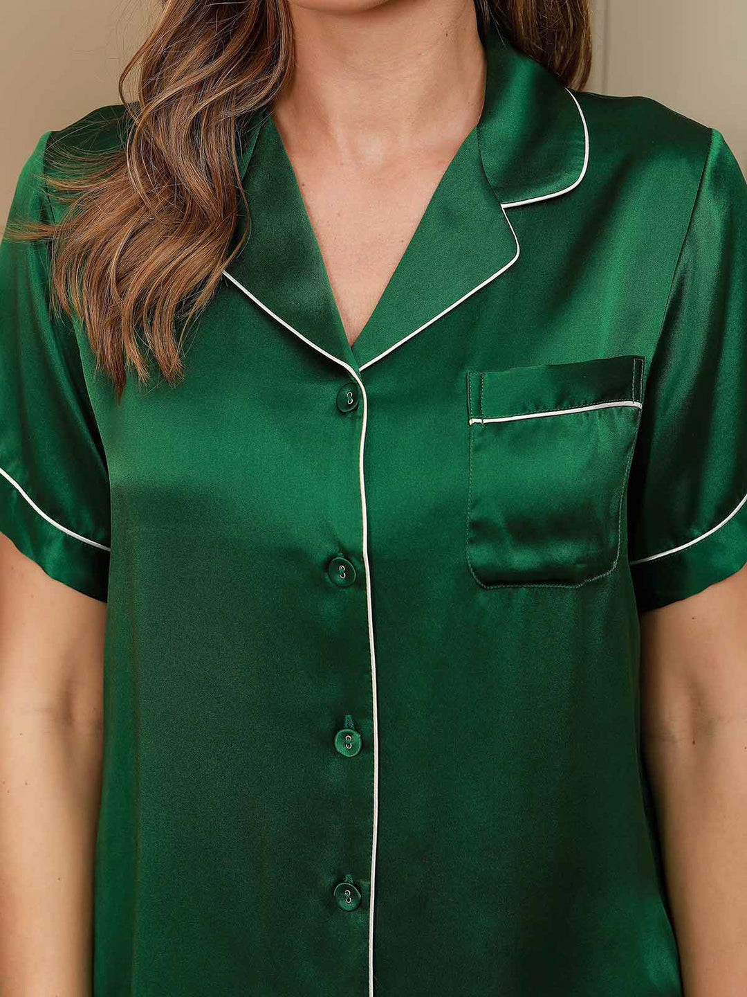 Kurzärmeliges Pyjama-Set für Frauen