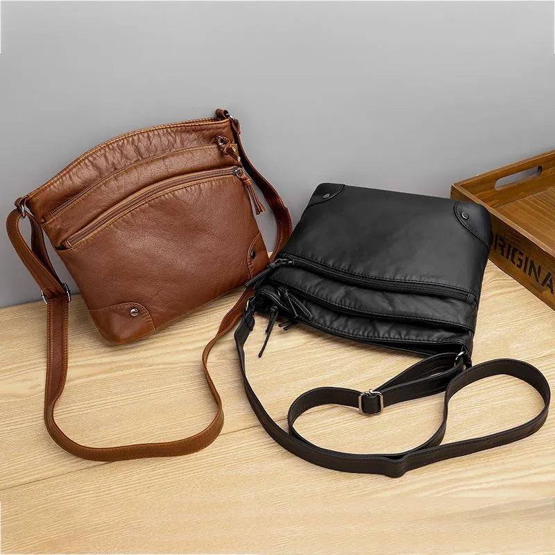 women's leather shoulder bag