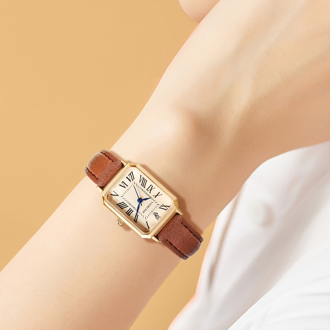 Ladies Square Luxury Fashion Quartz Watch