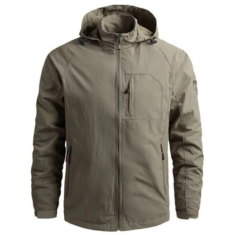 Breathable Cargo Jacket for Men