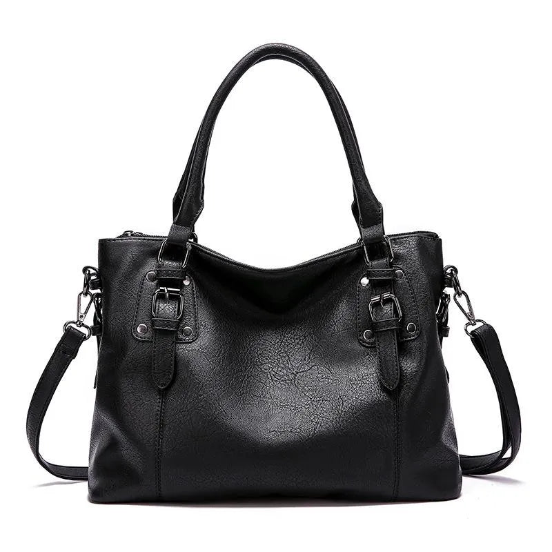 leather shoulder bag for women