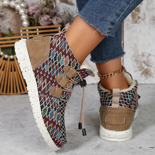 Geometric Ankle Boots for Women