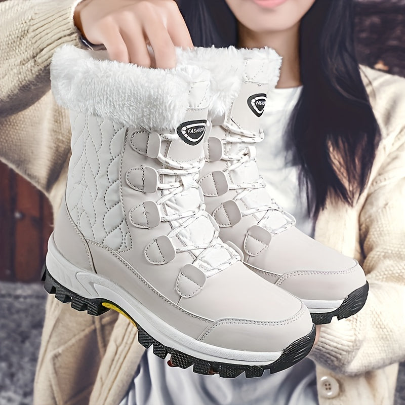 Soft women's snow boots