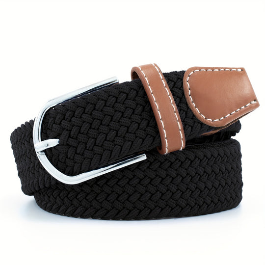 Fashionable adjustable nylon belt for men