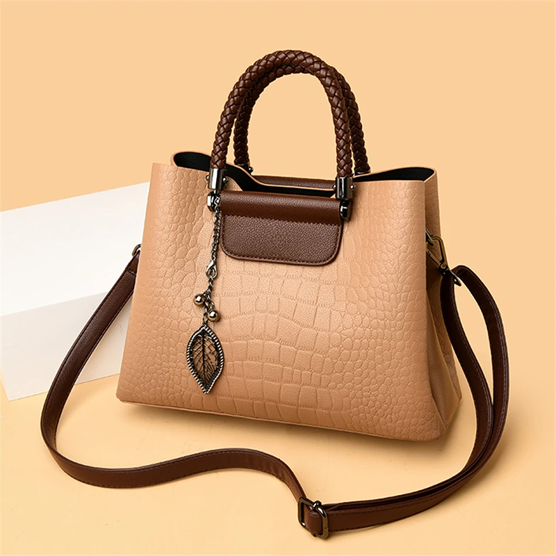 leather luxury bag for women