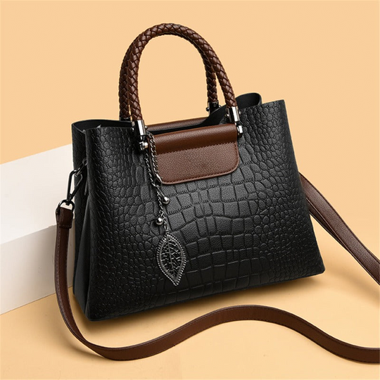 leather luxury bag for women