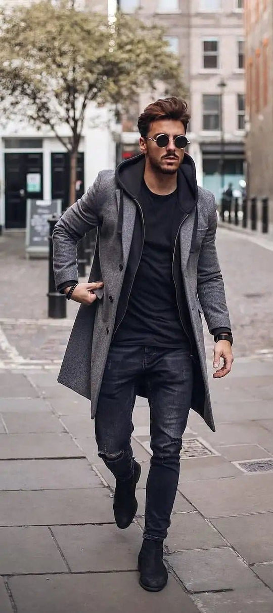 Casual Street Coat for Men 