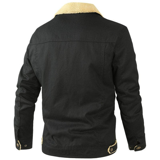 Herren Casual Fleece Jacke