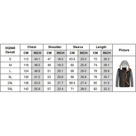 outdoor winter coat for men