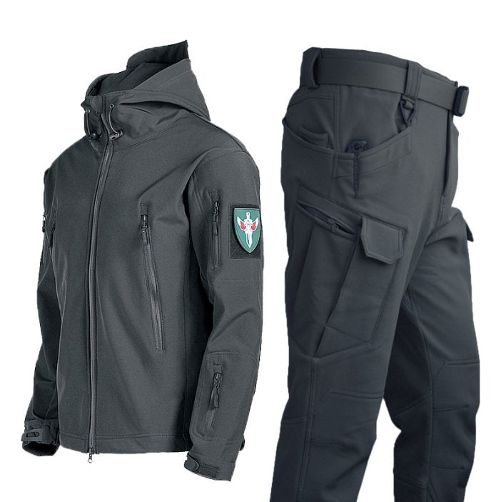 Waterproof jacket and pants for men