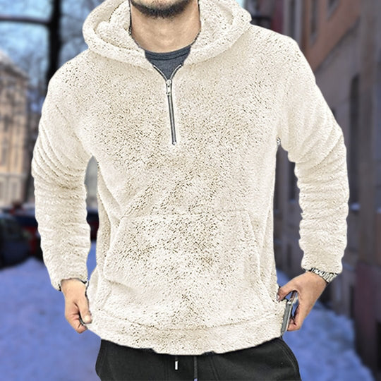 Plush Hoodie for Men 