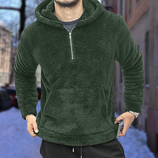 Plush Hoodie for Men 