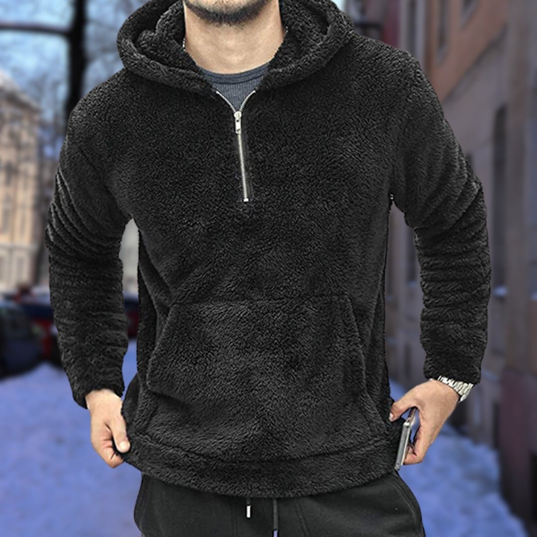 Plush Hoodie for Men 