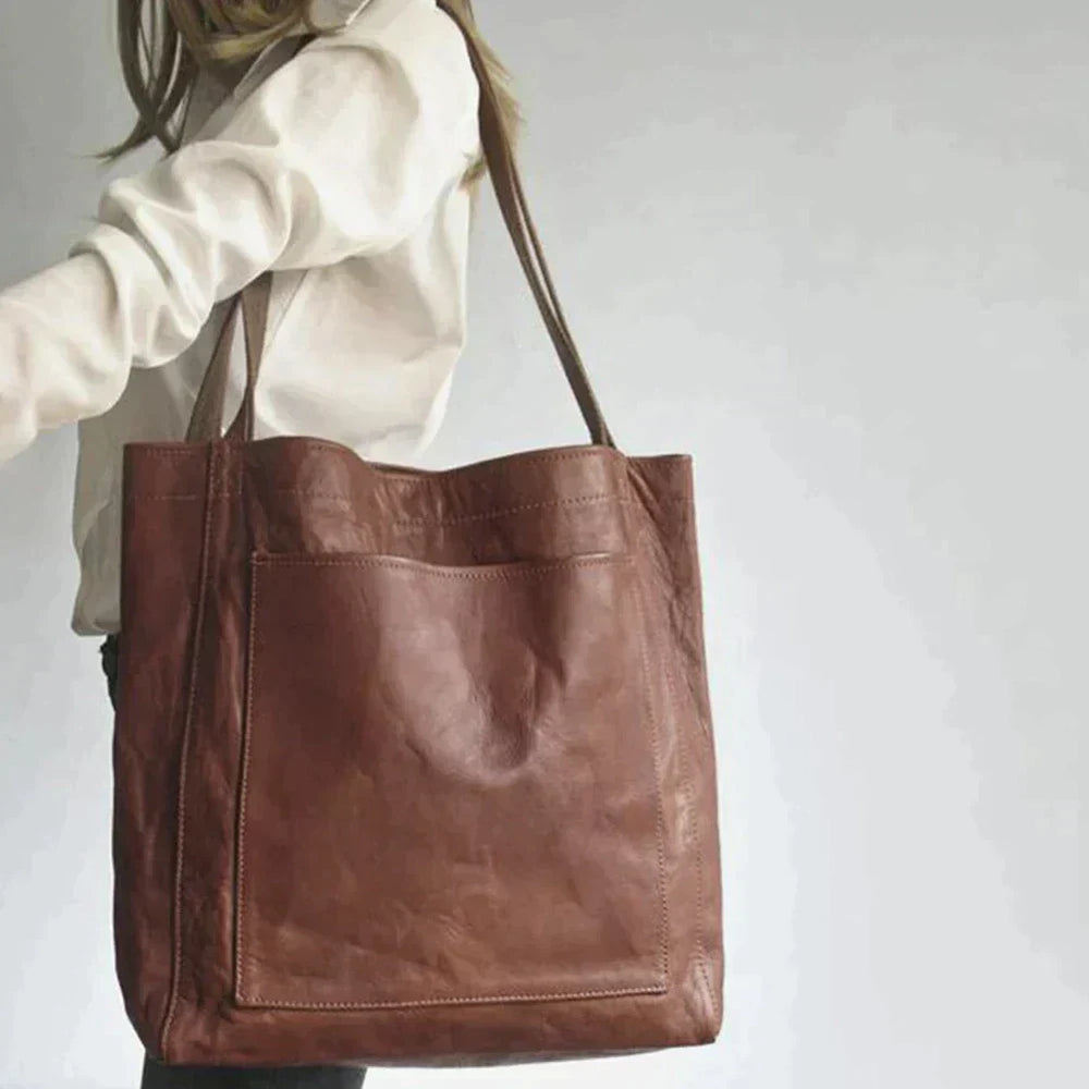 Elegante Lederhandtasche für Frauen