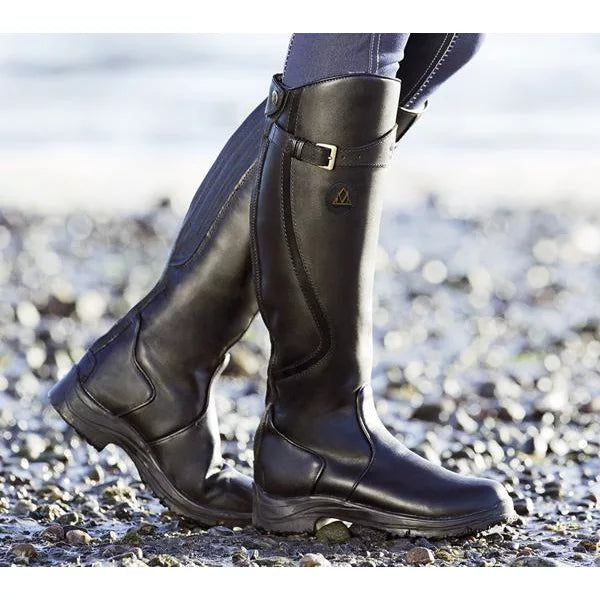 women's leather riding boots