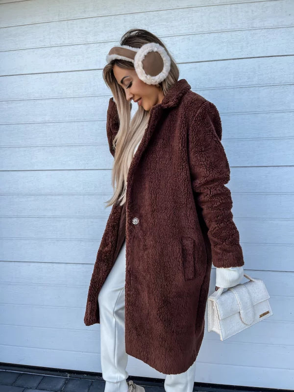 teddy-style winter coat