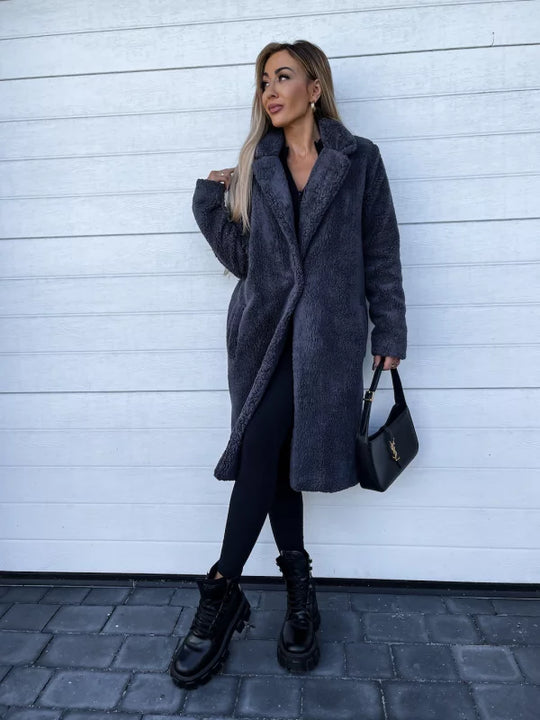 teddy-style winter coat