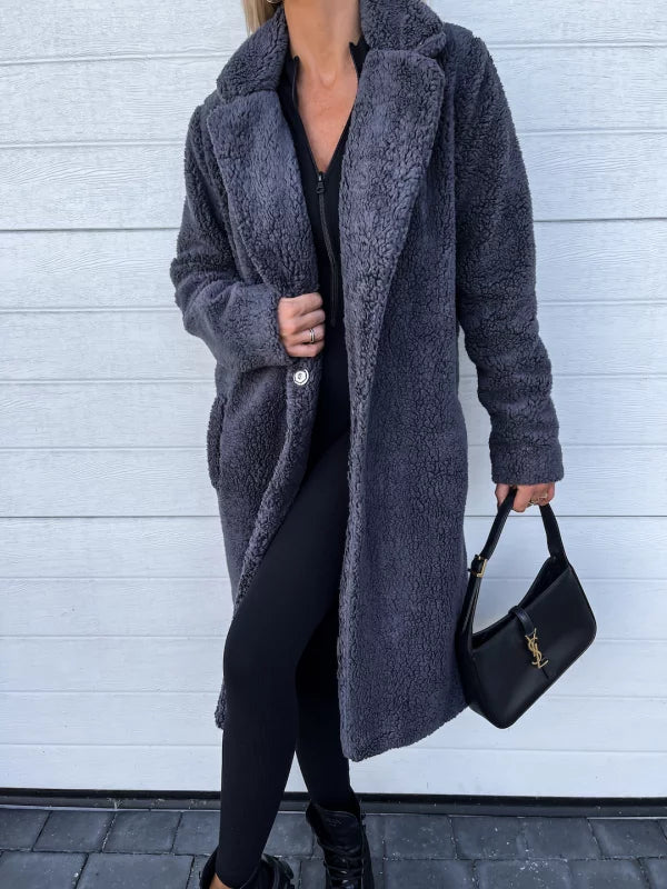 teddy-style winter coat