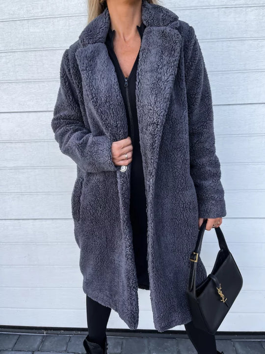 teddy-style winter coat