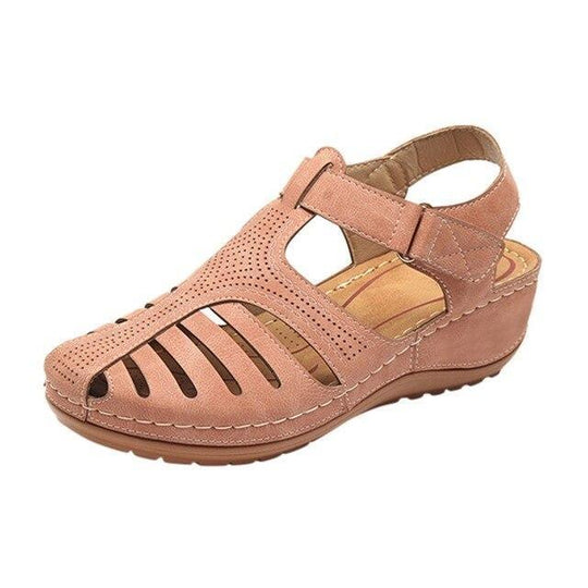 Sandalen mit niedrigen Absätzen für Frauen