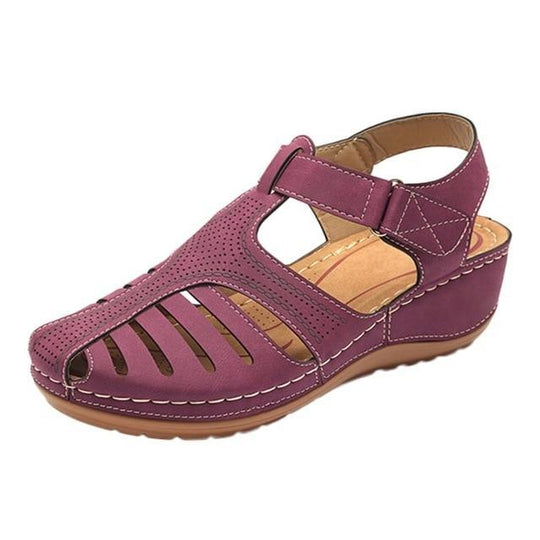 Sandalen mit niedrigen Absätzen für Frauen