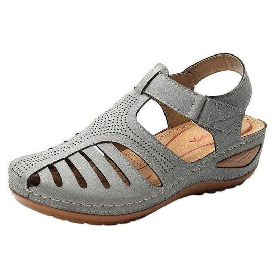 Sandalen mit niedrigen Absätzen für Frauen