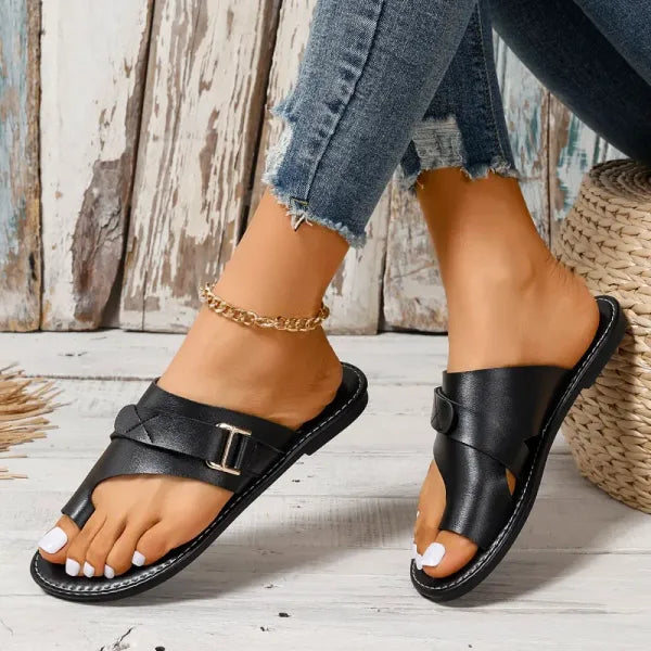 Orthopedic Buckle Strap Sandals for Women 