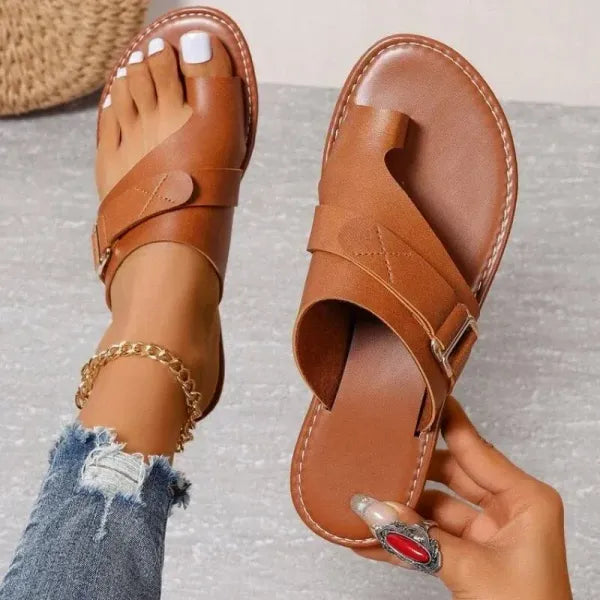 Orthopedic Buckle Strap Sandals for Women 