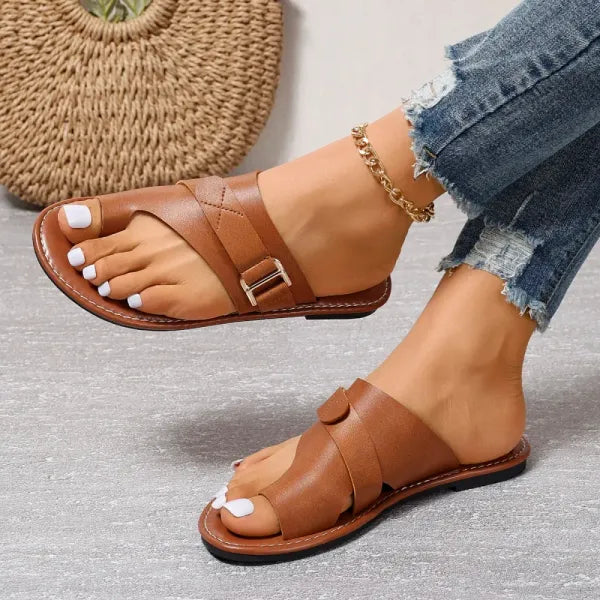 Orthopedic Buckle Strap Sandals for Women 