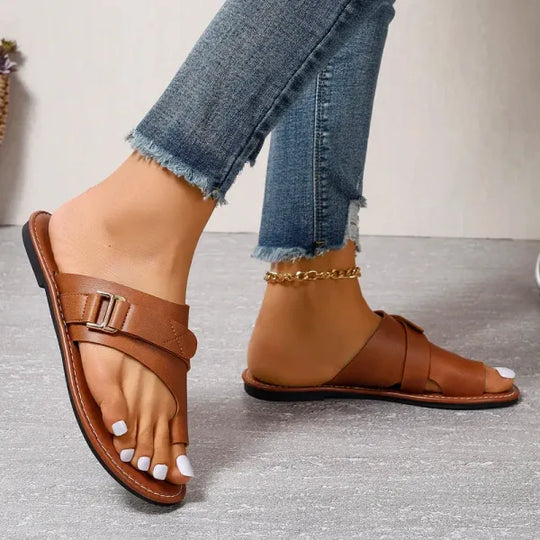 Orthopedic Buckle Strap Sandals for Women 