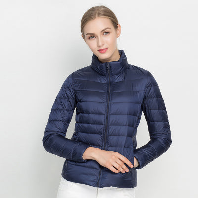 Elegant lightweight down jacket