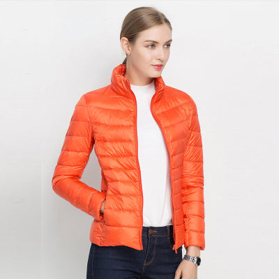 Elegant lightweight down jacket