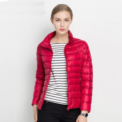 Elegant lightweight down jacket