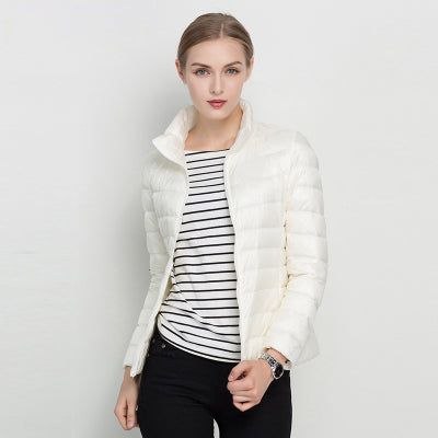 Elegant lightweight down jacket