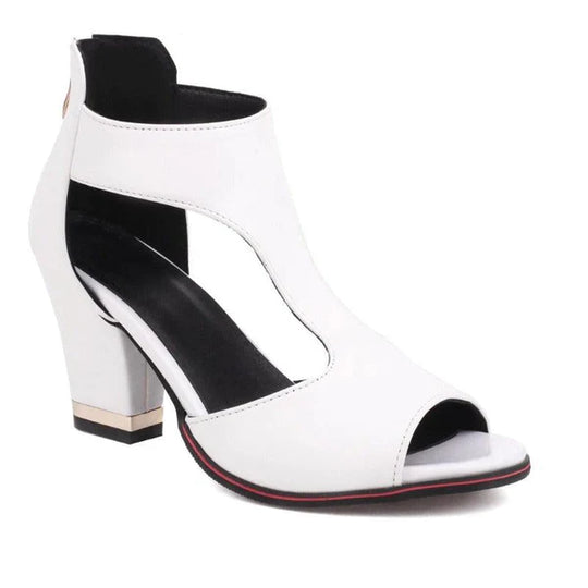 Women's Buckle High Heel Sandals