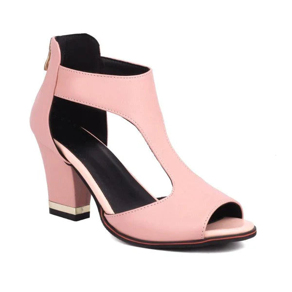 Women's Buckle High Heel Sandals