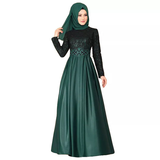 Elegant Muslim Maxi Dress for Women