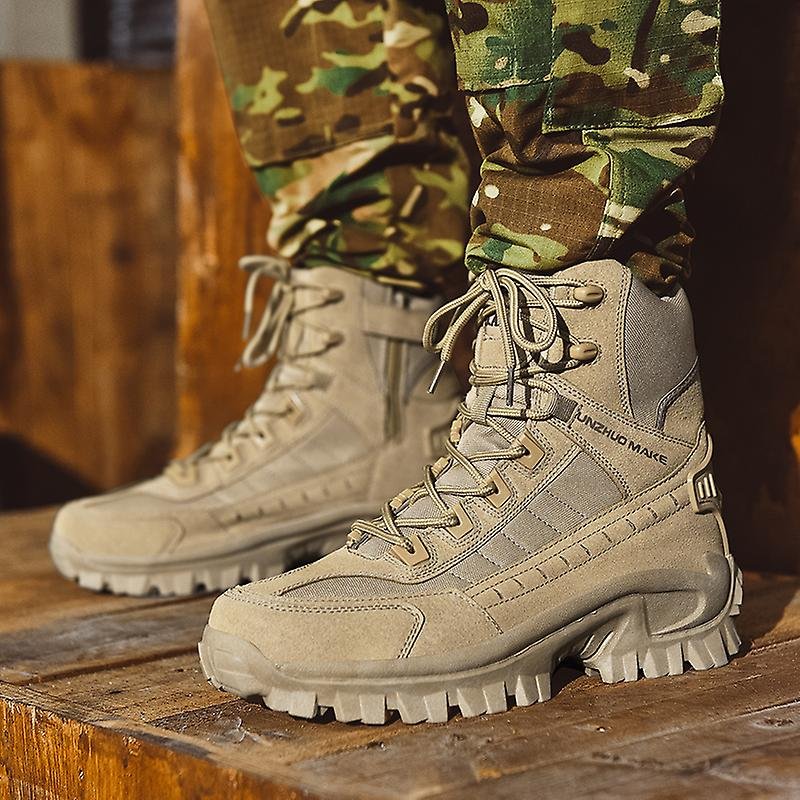 Tactical Lace-Up Boots for Men