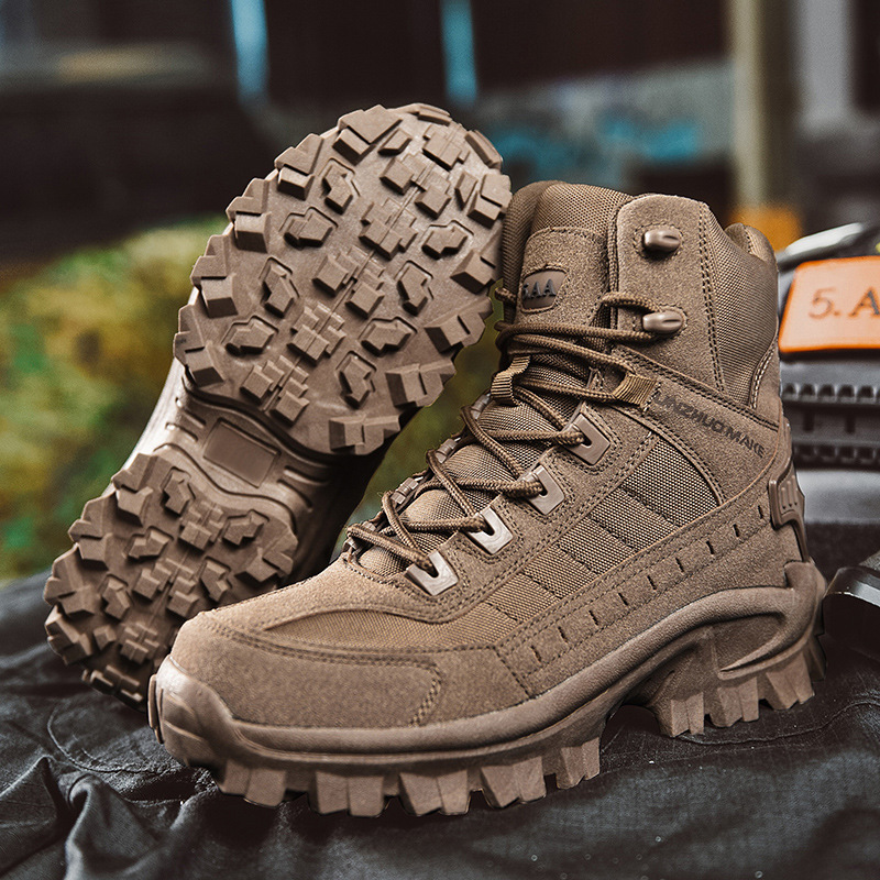 Tactical Lace-Up Boots for Men