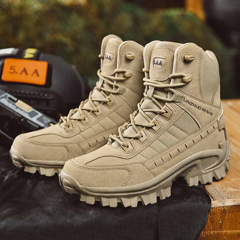 Tactical Lace-Up Boots for Men